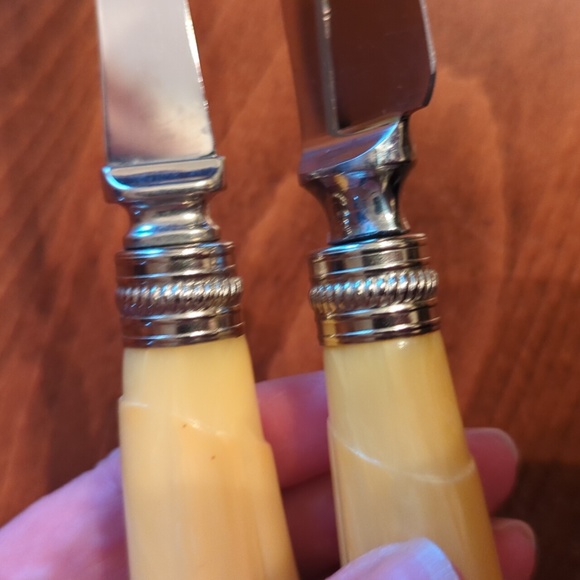 Vintage Washington Forge stainless carving set with Bakelite handles - Picture 4 of 5